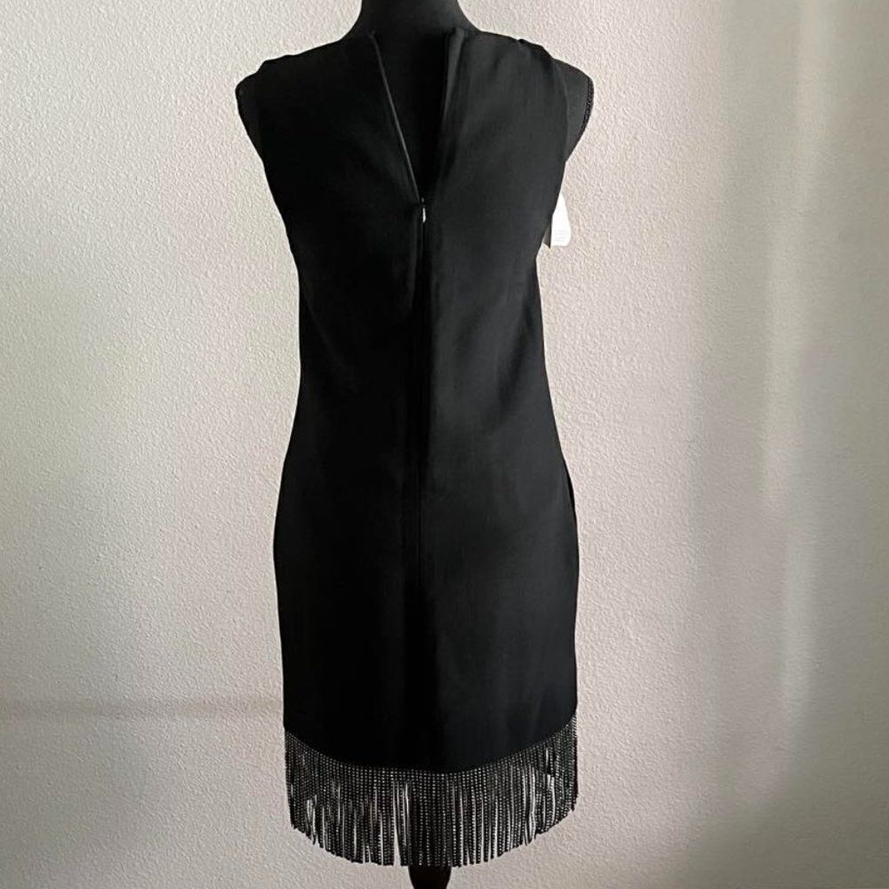 NWT PHILOSOPHY di LORENZO SERAFINI Black Short dresses Size 4 Made in Italy. - Picture 10 of 16